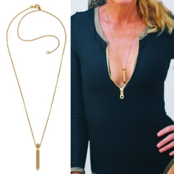 India Hicks Jewelry - NEW India Hicks 18K Gold PLAYER necklace